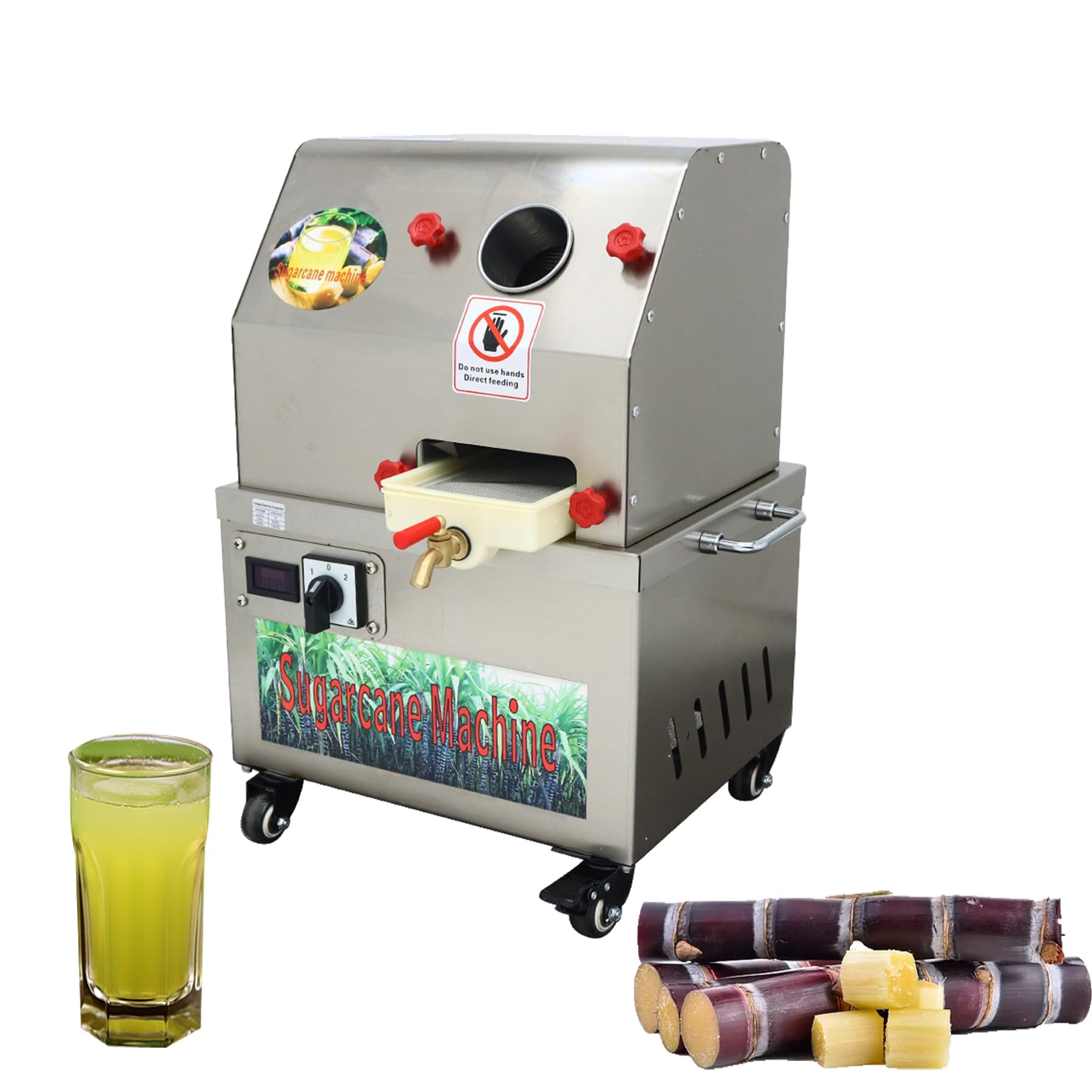 Amazon.com: TECHTONGDA Commercial Sugarcane Juicer Machine, 24V DC